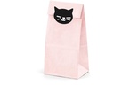 Partydeco Geschenktüte Cat 6 Stück, Rosa