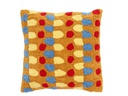 Villa Collection Kissen Styles 45 x 45 cm, Braun/Mehrfarbig