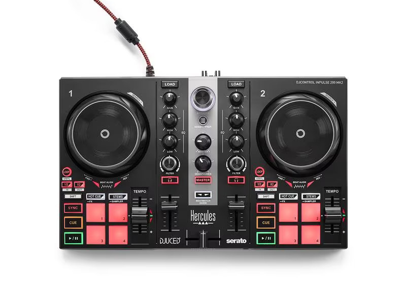 Hercules DJ-Controller DJControl Inpulse 200 – MKII