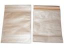 ELCO Organzabeutel 25 x 10 x 30 cm, 25 Stück, Platin