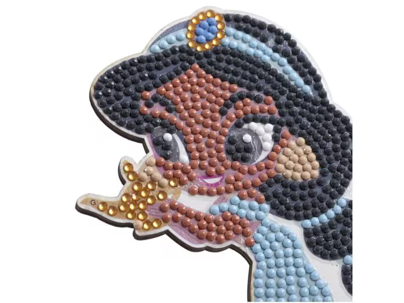 CRAFT Buddy Bastelset Crystal Art Buddies Jasmine Figur
