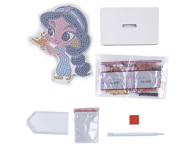 CRAFT Buddy Bastelset Crystal Art Buddies Jasmine Figur