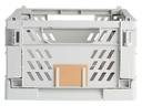 Schou Faltbox 50 x 33 x 20 cm, Hellgrau