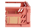 Schou Faltbox 25 x 16.5 x 10 cm, Rotbraun