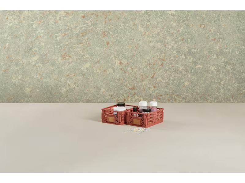 Schou Faltbox 17 x 12.5 x 7 cm, 2 Stück, Rotbraun