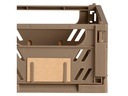 Schou Faltbox 17 x 12.5 x 7 cm, 2 Stück, Braun