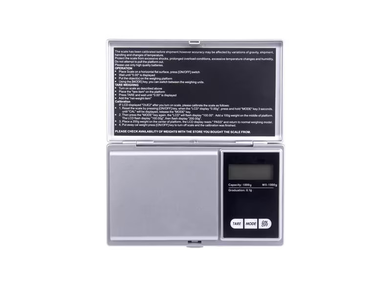 SPC Präzisionswaage MS200 Silber
