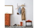 relaxdays Hocker Braun/Schwarz