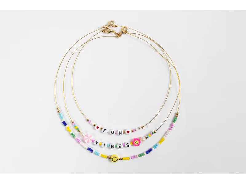 Creativ Company Schmuck Bastelset Mini Kreativ Mix Halsketten