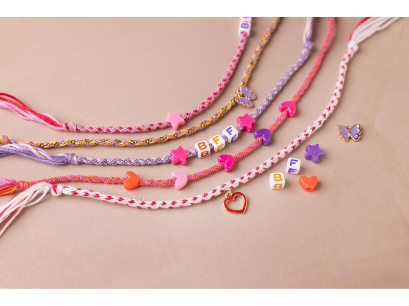 Creativ Company Schmuck Bastelset Mini Kreativ Mix Freundschaftsarmbänder