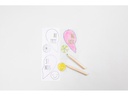 Creativ Company Schmuck Bastelset Halsketten mit Schrumpffolie