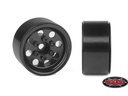 RC4WD Felgen Stamped Steel 1.0 Pro8 Beadlock Schwarz, 4 Stück