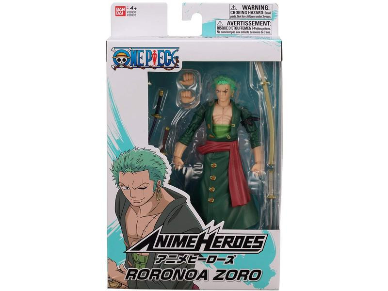BANDAI One Piece Anime Heroes – Roronoa Zoro