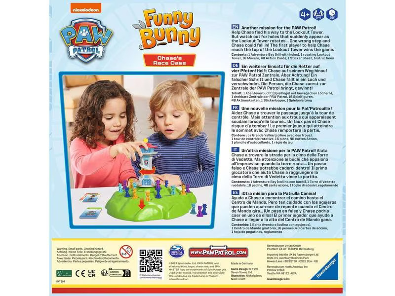 Ravensburger Kinderspiel Paw Patrol Funny Race