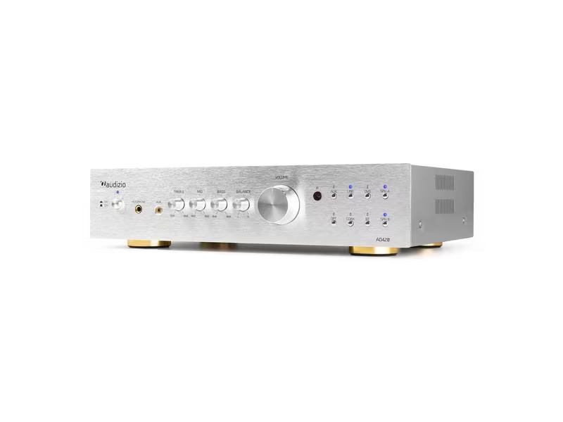 Audizio Stereo-Verstärker AD420A Silber