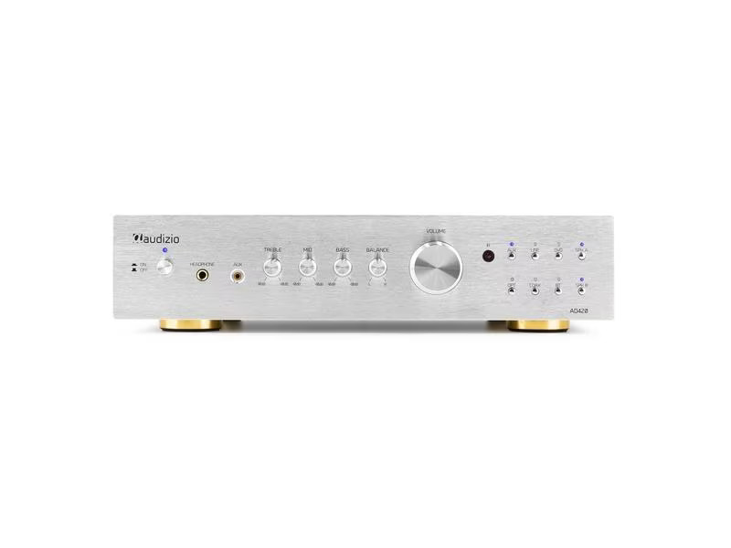 Audizio Stereo-Verstärker AD420A Silber