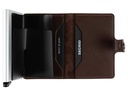 SECRID Portemonnaie Miniwallet Dark Brown