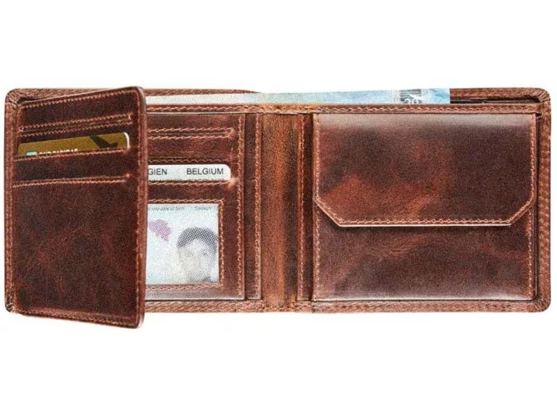 Maverick Portemonnaie Original 11 x 9.3 cm, Braun