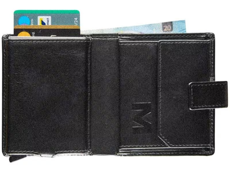 Maverick Portemonnaie All Black Compact CardProtector