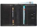 Maverick Portemonnaie All Black 8.5 x 10.2 cm