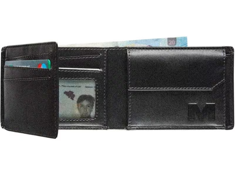 Maverick Portemonnaie All Black 11 x 8.1 cm