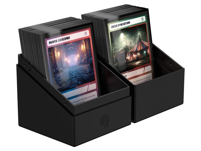 Ultimate Guard Boulder Deck Case 100+ Solid Schwarz