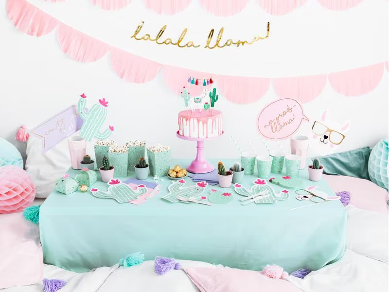 Partydeco Papierservietten Kaktus 11.5 x 13.5 cm, 20 Stück