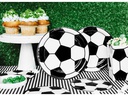 Partydeco Papierservietten Fussball 13.5 cm, 20 Stück
