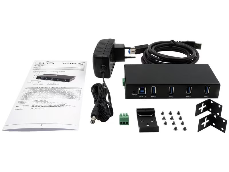 Exsys USB-Hub EX-11234HMS