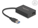 Delock Netzwerk-Adapter USB-A – SFP 1Gbps Schwarz