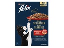 Felix Nassfutter Köstliche Scheibchen Ente in Gelee, 10 x 80 g
