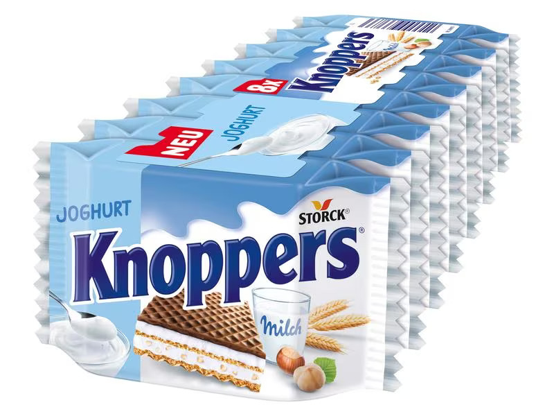 Storck Riegel Knoppers Joghurt 8 x 25 g