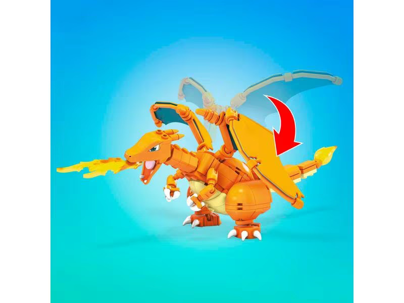 Mega Construx Pokémon Glumanda Evolution Set