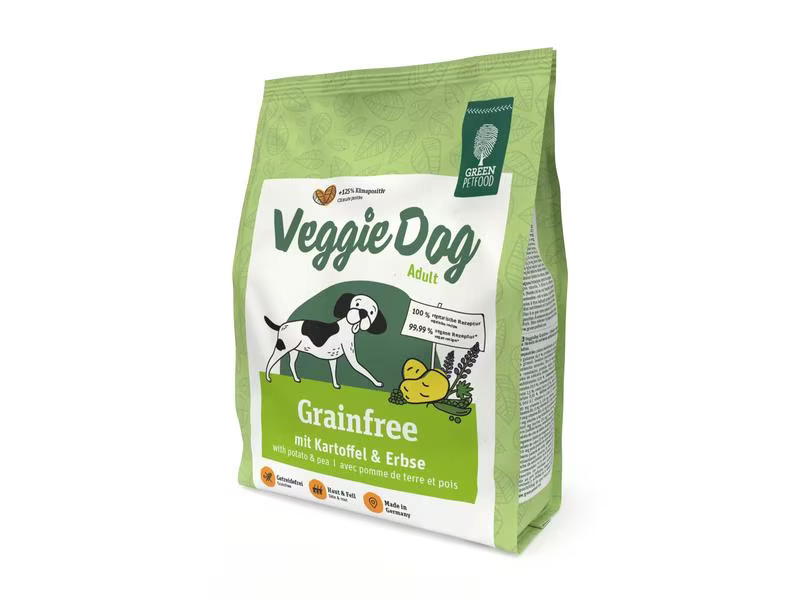 Green Petfood Trockenfutter VeggieDog Grainfree, 10 kg