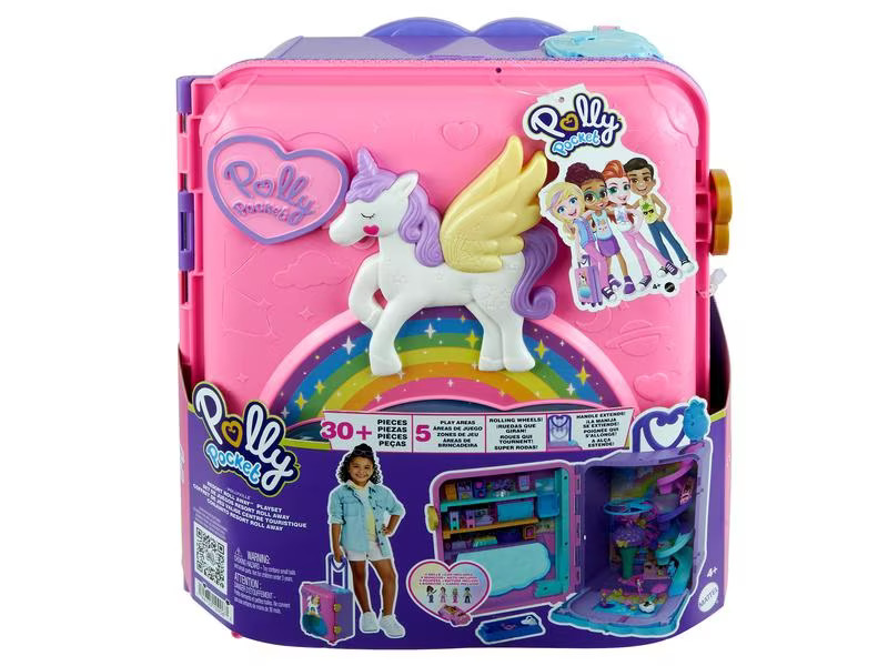 Polly Pocket Polly Pocket Urlaub im Rollkoffer Spielset