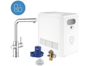 GROHE Küchenarmatur Blue Professional L-Auslauf Set Chrome