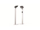 DURABLE Halterung Floor Silber
