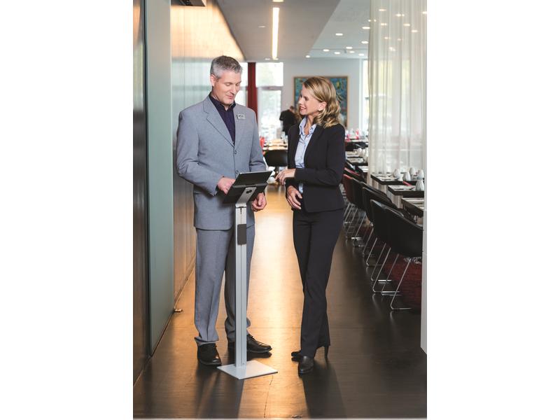 DURABLE Halterung Floor Silber