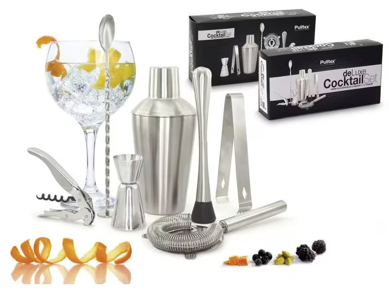 Pulltex Cocktail-Set Deluxe 0.5 l, Silber