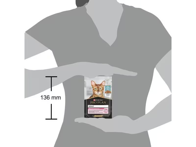 Purina Pro Plan Nassfutter Delicate Digestion Hochseefisch in Sosse, 85 g