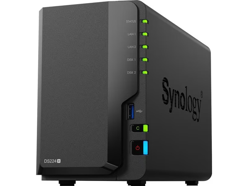 Synology NAS DiskStation DS224+ 2-bay Seagate Ironwolf 12 TB