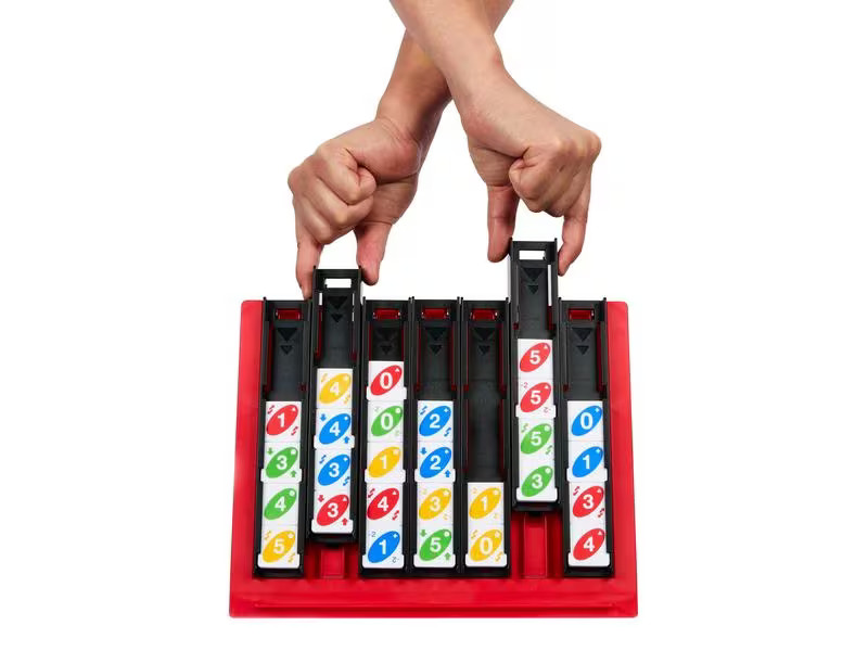 Mattel Spiele Familienspiel UNO Quatro
