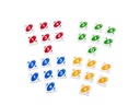 Mattel Spiele Familienspiel UNO Quatro