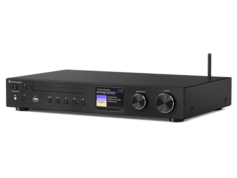soundmaster Radio-Tuner ICD4350SW Schwarz