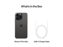 Apple iPhone 15 Pro Max 256 GB Titan Schwarz
