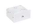relaxdays Badezimmerregal 173.5 x 30.5 x 32 cm, Weiss