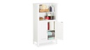 relaxdays Badezimmerregal 92 x 50 x 25.5 cm, Weiss