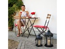 relaxdays Laterne Oriental 3 Stück, 24.5 cm/33 cm/43 cm, Schwarz