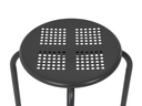 COCON Hocker Metall, Grau