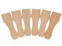 FURBER Raclette-Spachtel Holz 6 Stück